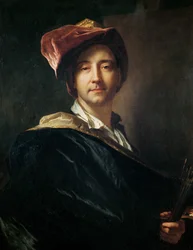 Selbstporträt im Turban, 1700